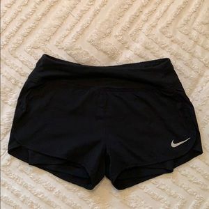 Nike Dri-Fit lined running shorts